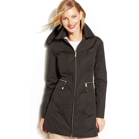 michael kors raincoat with hood|Michael Kors raincoat women.